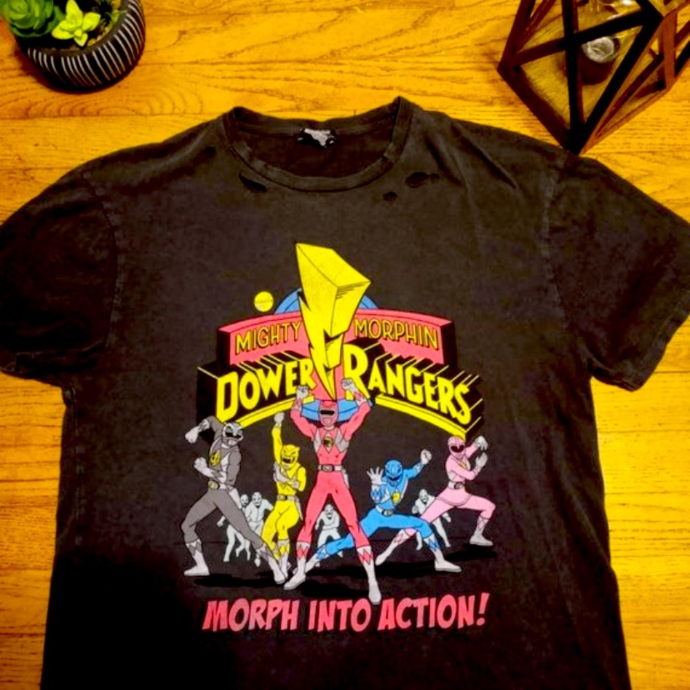 Vintage vintage vintage power rangers shirt